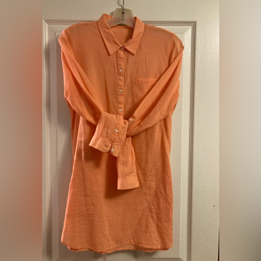 Toad & Co. Lightweight Pullover Tunic. Casual Beach or Dressy Lounge Wear.